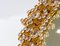 German Gilded Backlit Mirror in Swarovski Crystals & Brass from Palwa, 1960s 4