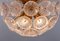 Lampe à Suspension Dandelion Sputnik Moderniste à 10 Lampes en Verre et Laiton, 1960s 7