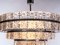 Swedish 18-Light Chandelier in Crystal & Nickel by Carl Fagerlund for Orrefors, 1960s, Image 3