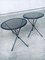 Regency Style Wrought Iron Side Tables, France, 1950s, Set of 2, Image 4