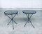 Regency Style Wrought Iron Side Tables, France, 1950s, Set of 2 11