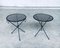 Regency Style Wrought Iron Side Tables, France, 1950s, Set of 2 12