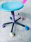 Colorful Desk Chair, 1980s 8