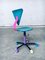 Colorful Desk Chair, 1980s 4