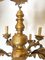 Antique Chandelier in Wood and Gilt Iron, 1700s 8