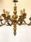 Antique Chandelier in Wood and Gilt Iron, 1700s 16