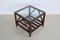 Vintage Danish Coffee Table with Glass Top 5