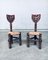 Handmade Brutalist Medieval Knight Chairs, 1960s, Set of 2 15