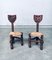 Handmade Brutalist Medieval Knight Chairs, 1960s, Set of 2 20