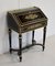 Small Napoleon III Sloping Desk in Blackened Pearwood, Early 19th Century 2