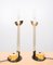 Postmodern Table Lamps Attributed to Giorgetti, Italy, 1980s, Set of 2, Image 1