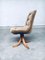 Mid-Century Scandinavian Swivel Dining Chair Set, Denmark, 1970s, Set of 6 10