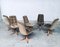 Mid-Century Scandinavian Swivel Dining Chair Set, Denmark, 1970s, Set of 6 14