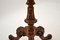 Antiker viktorianischer Beistelltisch aus Nussholz mit Intarsien 6