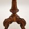 Antique Victorian Inlaid Walnut Occasional Table, Image 4