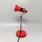 Red Table Lamp from Veneta Lumi, Italy, 1970s 2