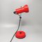 Rote Tischlampe von Veneta Lumi, Italien, 1970er 1