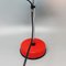 Lámpara de mesa roja de Veneta Lumi, Italy, años 70, Imagen 6
