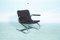 Mid-Century Space Age or Bauhaus Style Lounge Chair in Leather & Tubular Chrome, 1960s 14