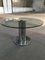 Mid-Century Modern Italian Marcuso 2532 Table with Chrome Base and Smoked Glass Top by Marco Zanuso for Zanotta, 1970s, Image 4
