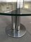 Mid-Century Modern Italian Marcuso 2532 Table with Chrome Base and Smoked Glass Top by Marco Zanuso for Zanotta, 1970s 5