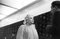 Marilyn in Grand Central Station Gelatin Harz Druck, gerahmt in Weiß von Ed Feingersh für Galerie Prints 1
