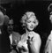 Affiche Marilyn Monroe en Résine Argentée Encadrée en Noir par Murray Garrett 1