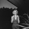 Affiche Marilyn Monroe en Résine Argentée Encadrée en Noir par Baron 1