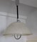 Adjustable Double Flame Ceiling Lamp with Chrome Metal Mount, 1970s 2