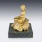 19th Century Georgian Silver-Gilt Birth of Venus Inkwell by John Bridge, 1824, Image 6