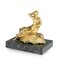 19th Century Georgian Silver-Gilt Birth of Venus Inkwell by John Bridge, 1824, Image 1