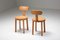 Italian Minimalist Wooden Armchairs 6