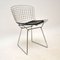 Chaises Wire Vintage par Harry Bertoia, Set de 2 5