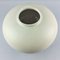 Vintage White Ceramic Vase from Carstens, 1960s 7