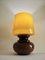 Glass Table Lamp from Veart, 1970s, Image 3