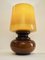 Glass Table Lamp from Veart, 1970s 1