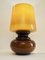 Glass Table Lamp from Veart, 1970s, Image 1