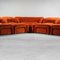 Vintage Velvet Living Room Set by Lev & Lev, 1970s, Set of 5 2