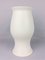 Vintage White Ceramic Vase by Franco Pozzi, 1970s, Image 1