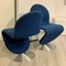 Blaue Modell 1-2-3 Stühle von Verner Panton für Fritz Hansen, 2er Set 3