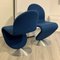 Blue Model 1-2-3 Side Chairs by Verner Panton for Fritz Hansen, Set of 2 3