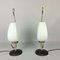Brass & Opaline Lamps from Arlus, 1960s, Set of 2, Image 8