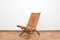 Mid-Century Teak & Leather Lounge Chair by A. Pamino, 1960s. 2