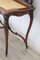 Antique Walnut Console Table with Mirror, 1880 7