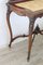 Antique Walnut Console Table with Mirror, 1880 8