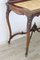 Antique Walnut Console Table with Mirror, 1880, Image 8