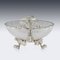 19th Century French Silver & Glass Bowl, 1870s 5