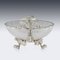 19th Century French Silver & Glass Bowl, 1870s, Image 5