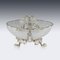 19th Century French Silver & Glass Bowl, 1870s 4