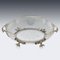 19th Century French Silver & Glass Bowl, 1870s 7